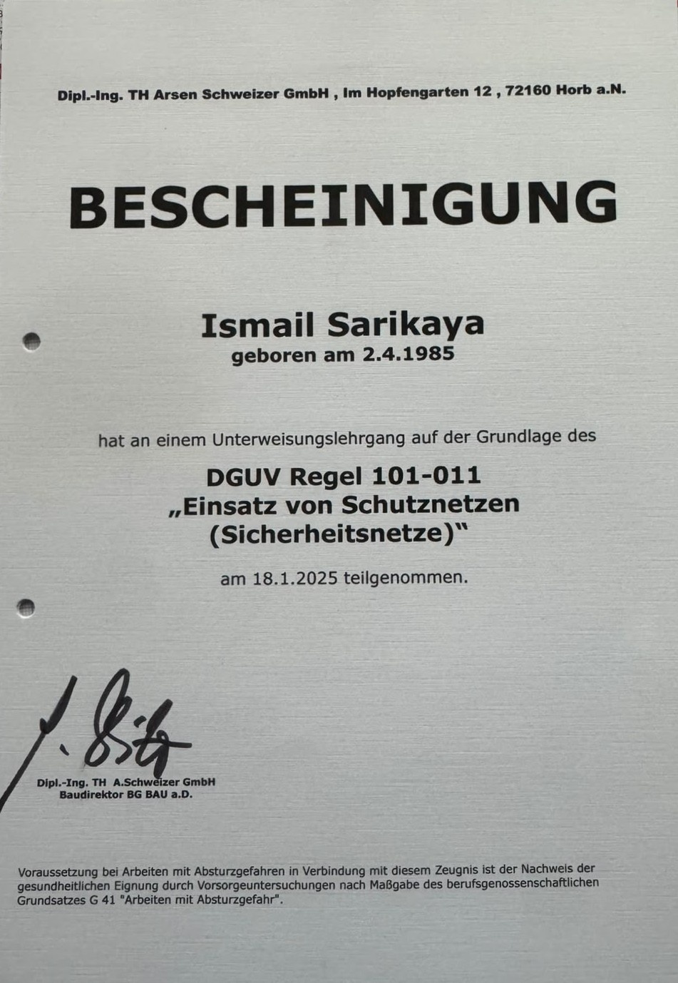 TRGS 505 Blei